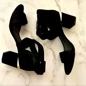 Black Tory Burch Heels sz 8.5